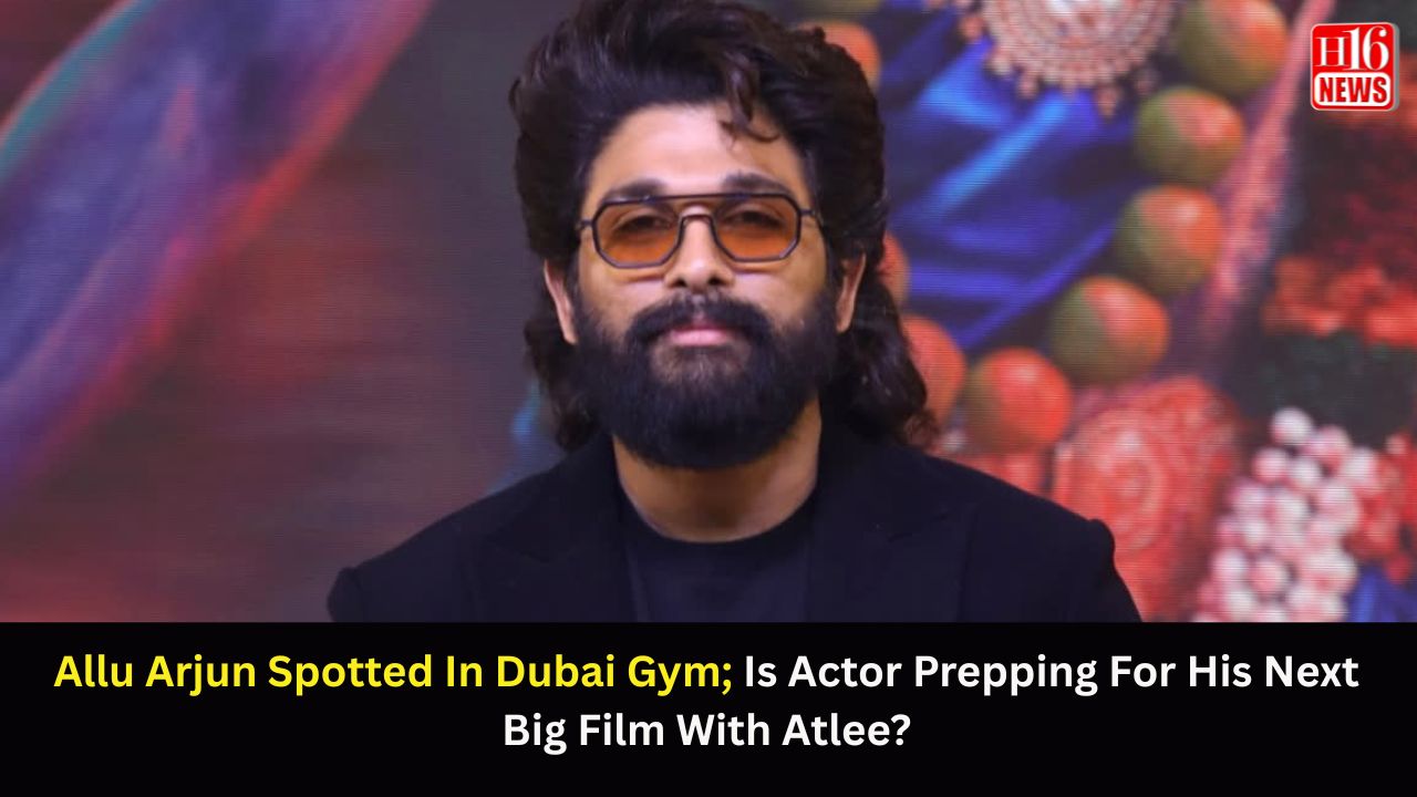 Allu Arjun Spotted In Dubai Gym; Is Actor Prepping For His Next Big Film With Atlee?